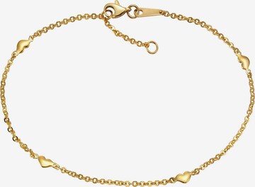 FIRETTI Fußschmuck 'Herzen' in Gold: predná strana