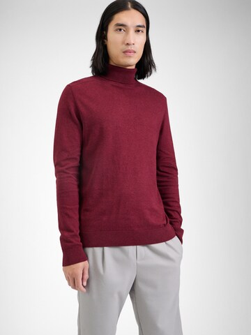SELECTED HOMME Средняя посадка Свитер 'SLHBerg' в Красный: спереди
