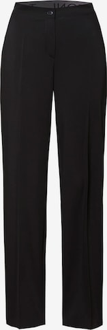 TONI Loose fit Pleated Pants in Black: front