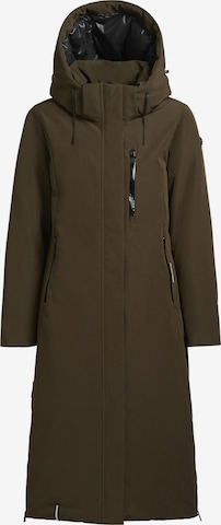 khujo Wintermantel in Grün: Vorderseite