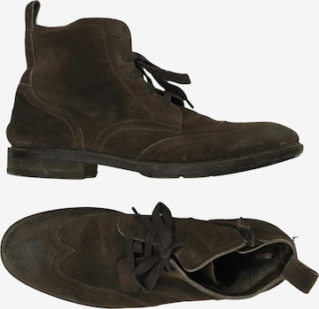 TOMMY HILFIGER Stiefel 43 in Braun: Vorderseite