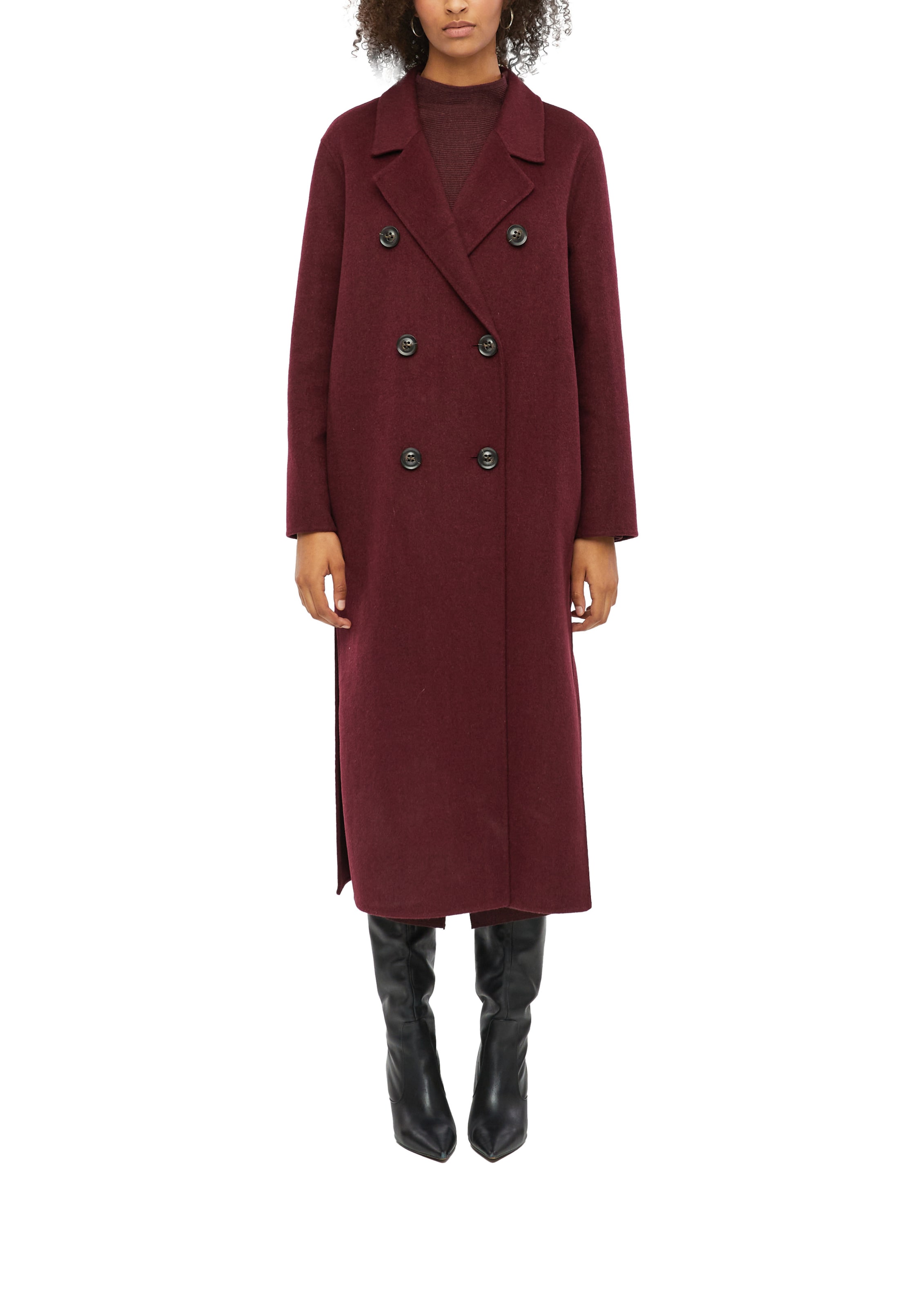s.Oliver Between-seasons coat in Red: front