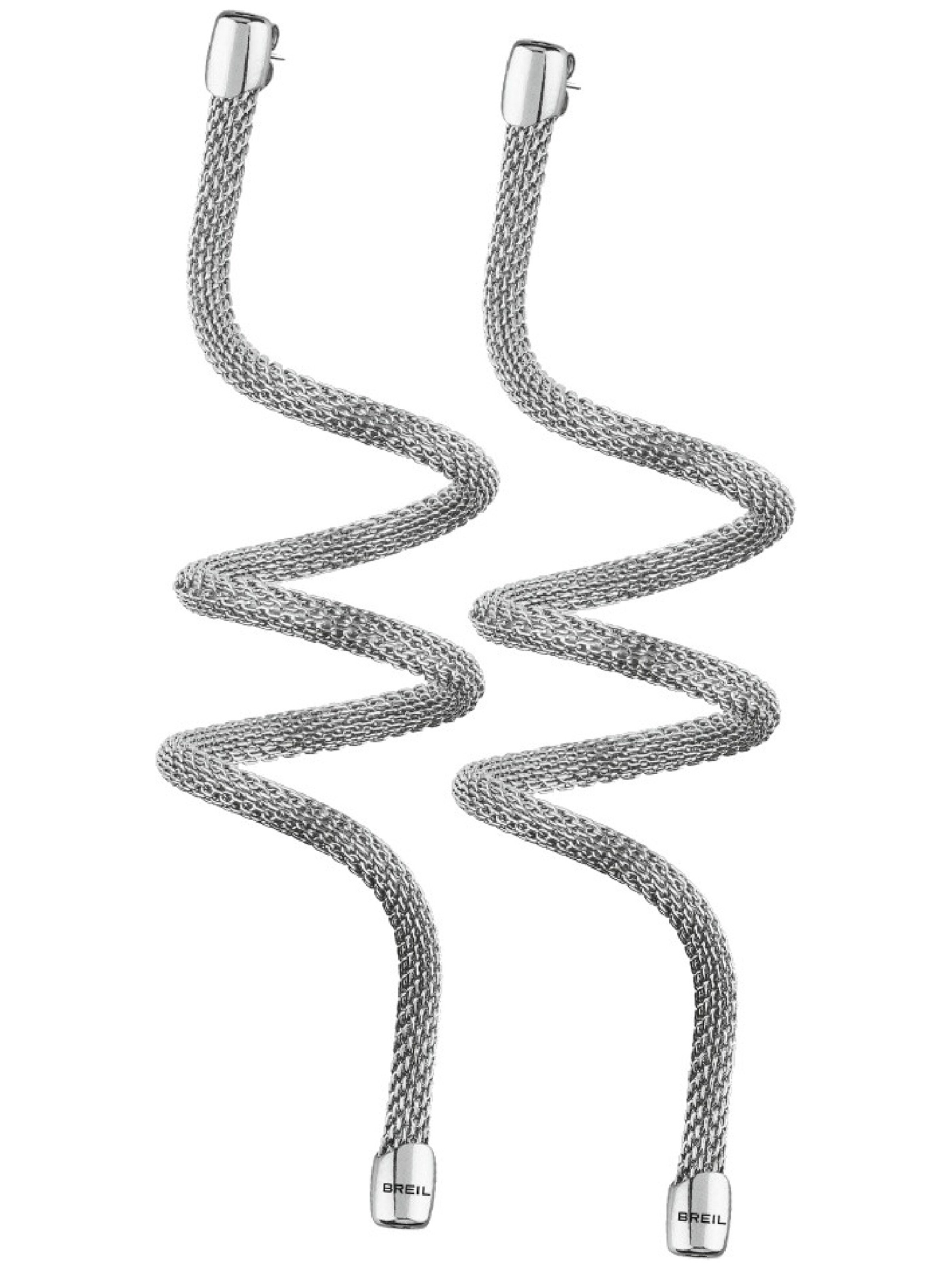 Breil Earrings in Silver: front