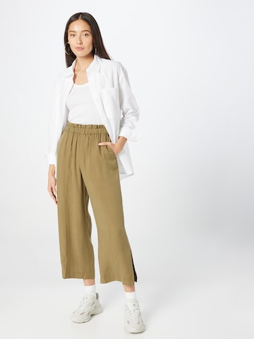 Whistles Wide leg Pants 'GRACE' in Green