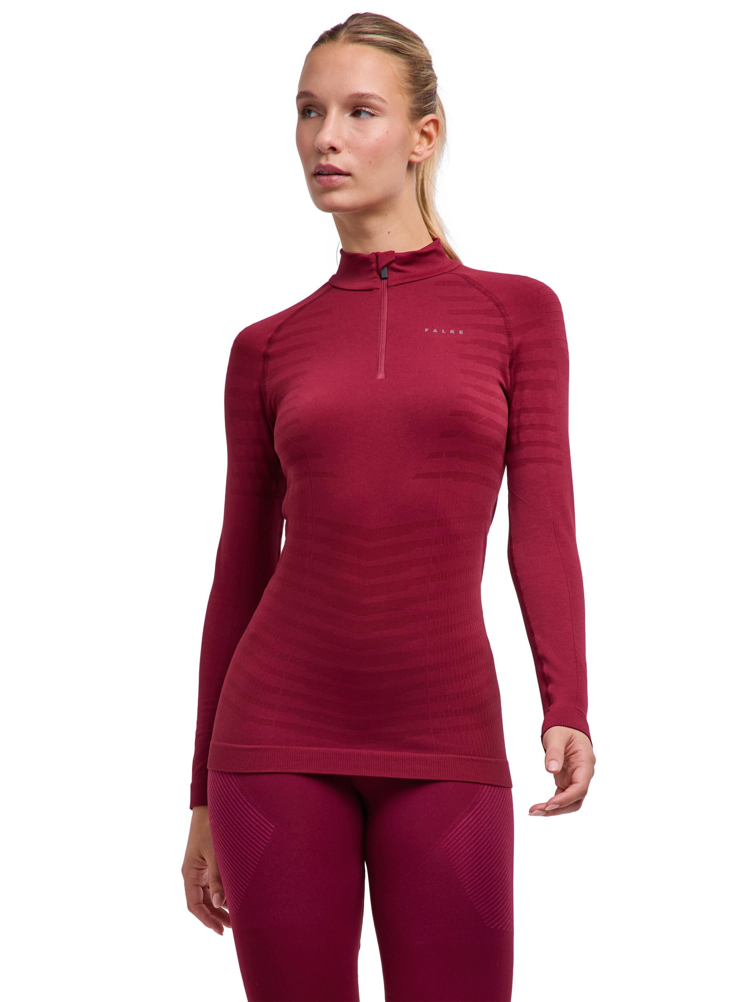 FALKE Base Layer in Red: front