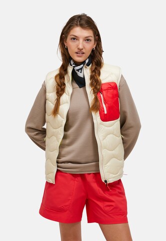 PEAK PERFORMANCE Vest in Beige: front