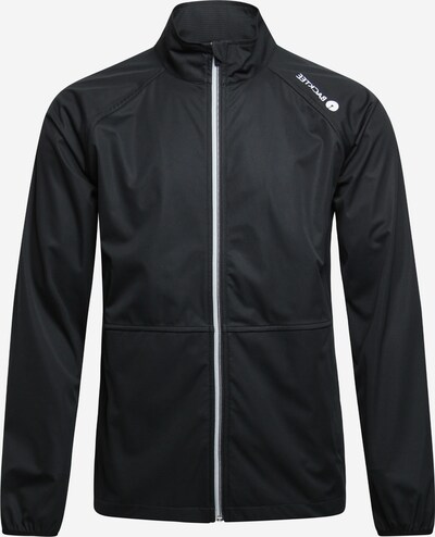 Backtee Sportjacke in schwarz / weiß, Produktansicht