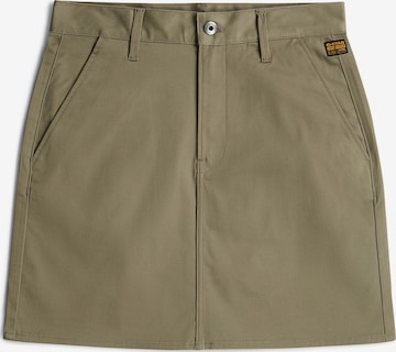 G-STAR Rok 'Chino Skirt' in Bruin: voorkant