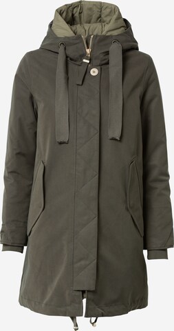 g-lab Winter Parka 'IVY' in Green: front