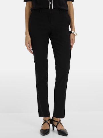 bonprix Slimfit Hose in Schwarz