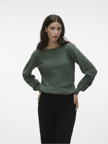Pull-over 'KAMILLE' VERO MODA en vert : devant