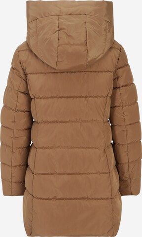 Only Petite Winter Jacket 'NEWLINA' in Brown