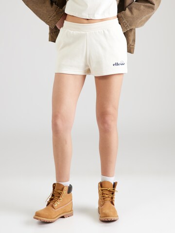 ELLESSE regular Παντελόνι 'KYRANA' σε λευκό: μπροστά