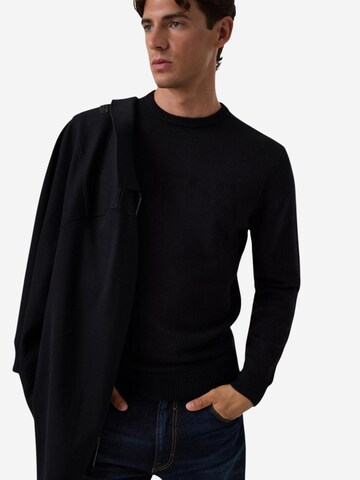 Pull-over 'NOBURO CN LOGO REVER M6BR16 Z1364' GUESS en noir