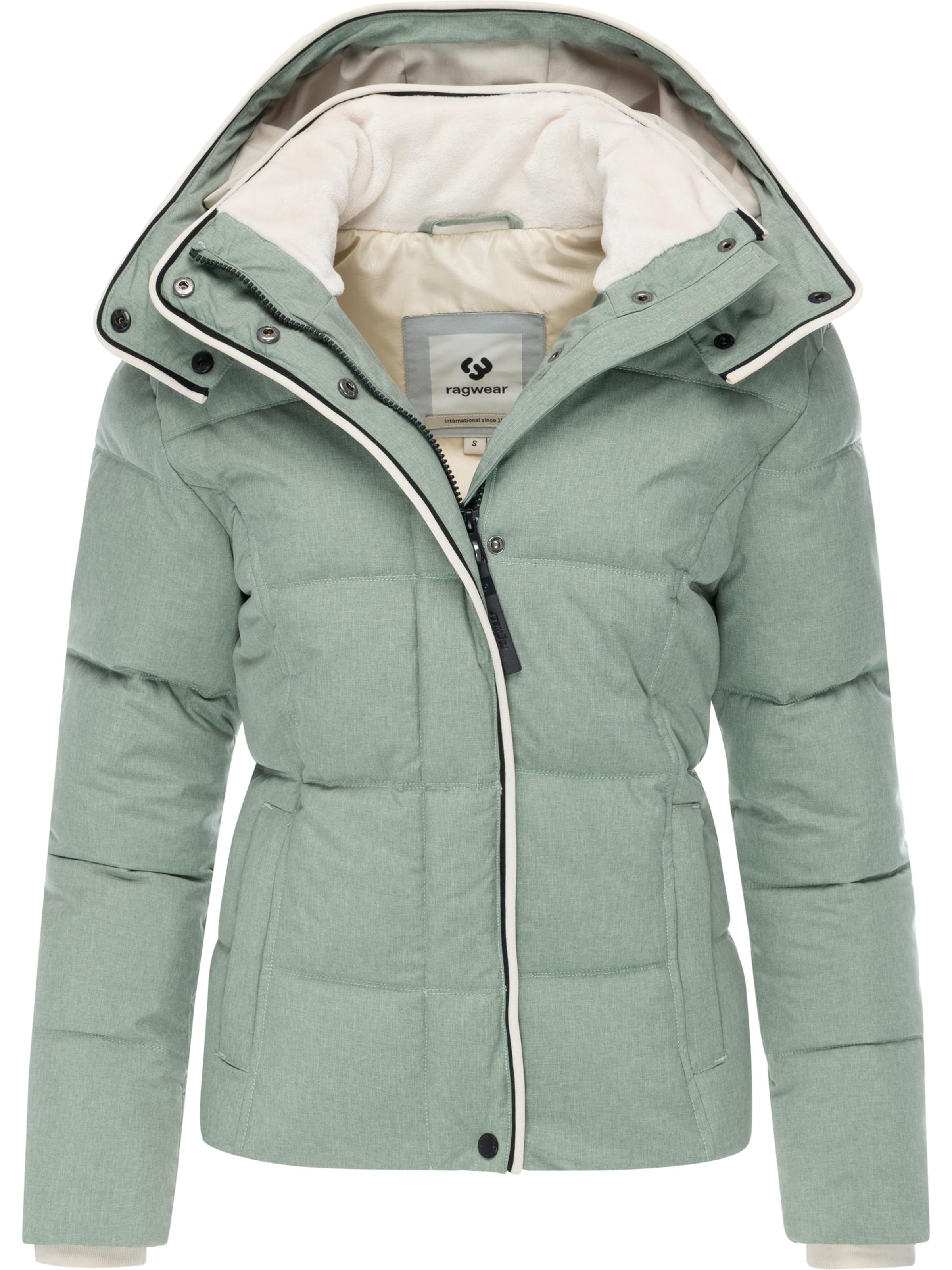 Ragwear Winter Jacket 'Gleama' in Green