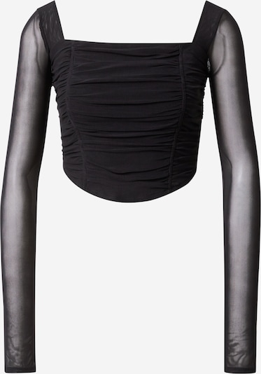 Abercrombie & Fitch T-Krekls, krāsa - melns, Preces skats