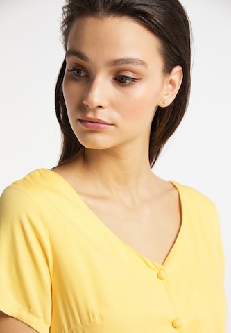 Robe d’été usha BLUE LABEL en jaune