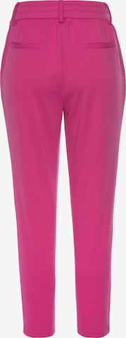 LASCANA Regular Trousers in Pink