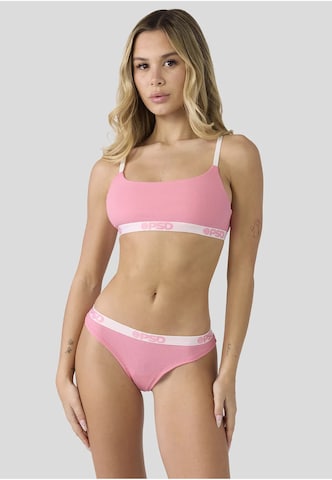 PSD Slip in Pink: Vorderseite