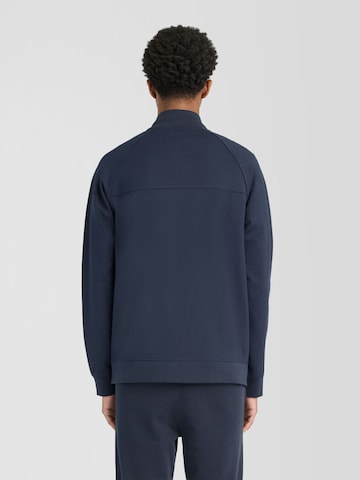 Lyle & Scott Fleece jas in Blauw
