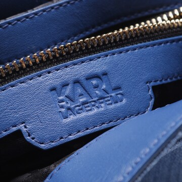 Karl Lagerfeld Schultertasche / Umhängetasche One Size in Blau