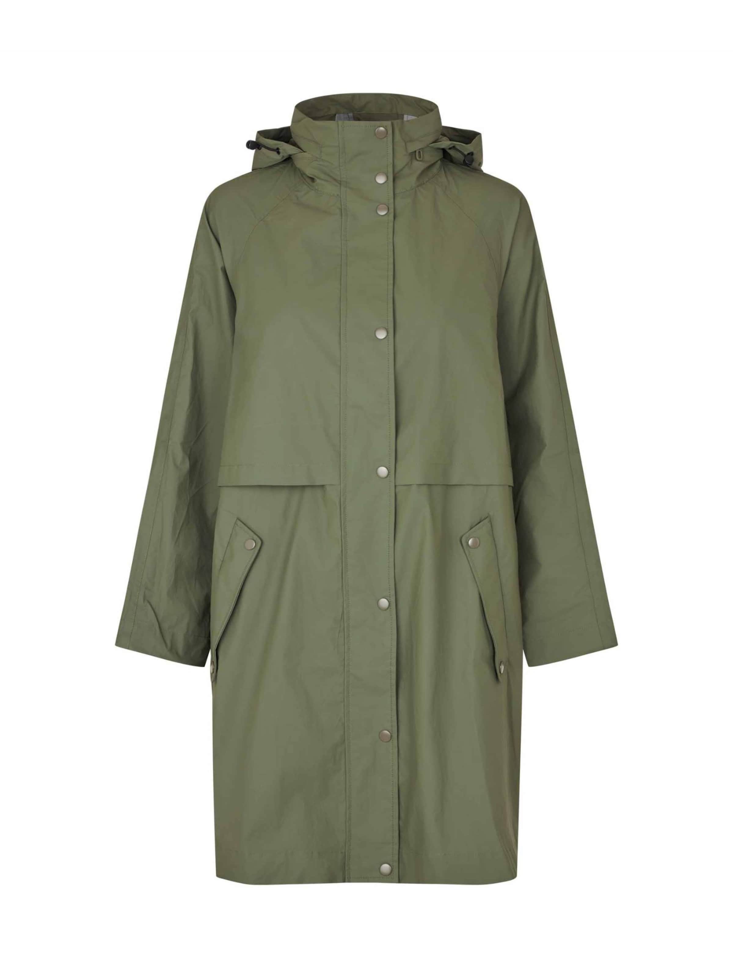 Manteau fonctionnel 'Thrud' Masai en vert : devant