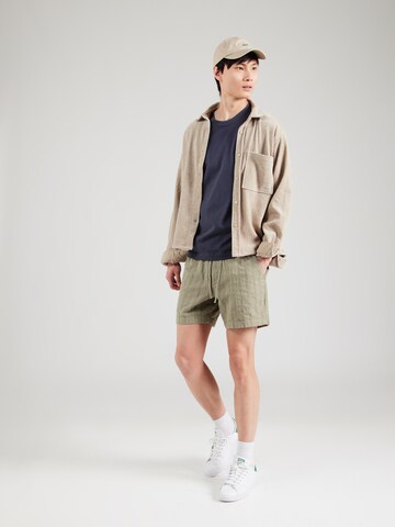 Abercrombie & Fitch Tričko – béžová
