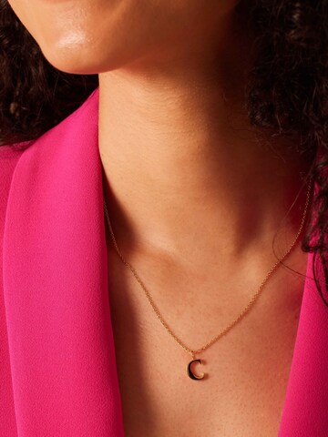 Lucardi Ketting in Goud: voorkant