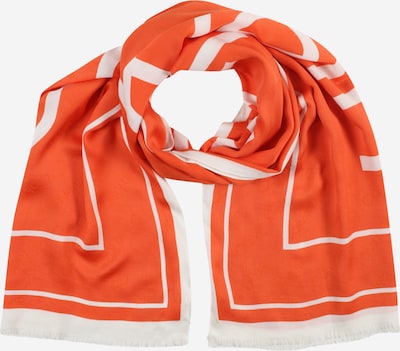 Calvin Klein Scarf in Orange / White, Item view