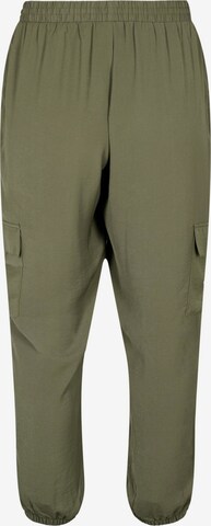 Zizzi Tapered Cargo Pants 'CAJOY' in Green