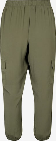 Effilé Pantalon cargo 'CAJOY' Zizzi en vert