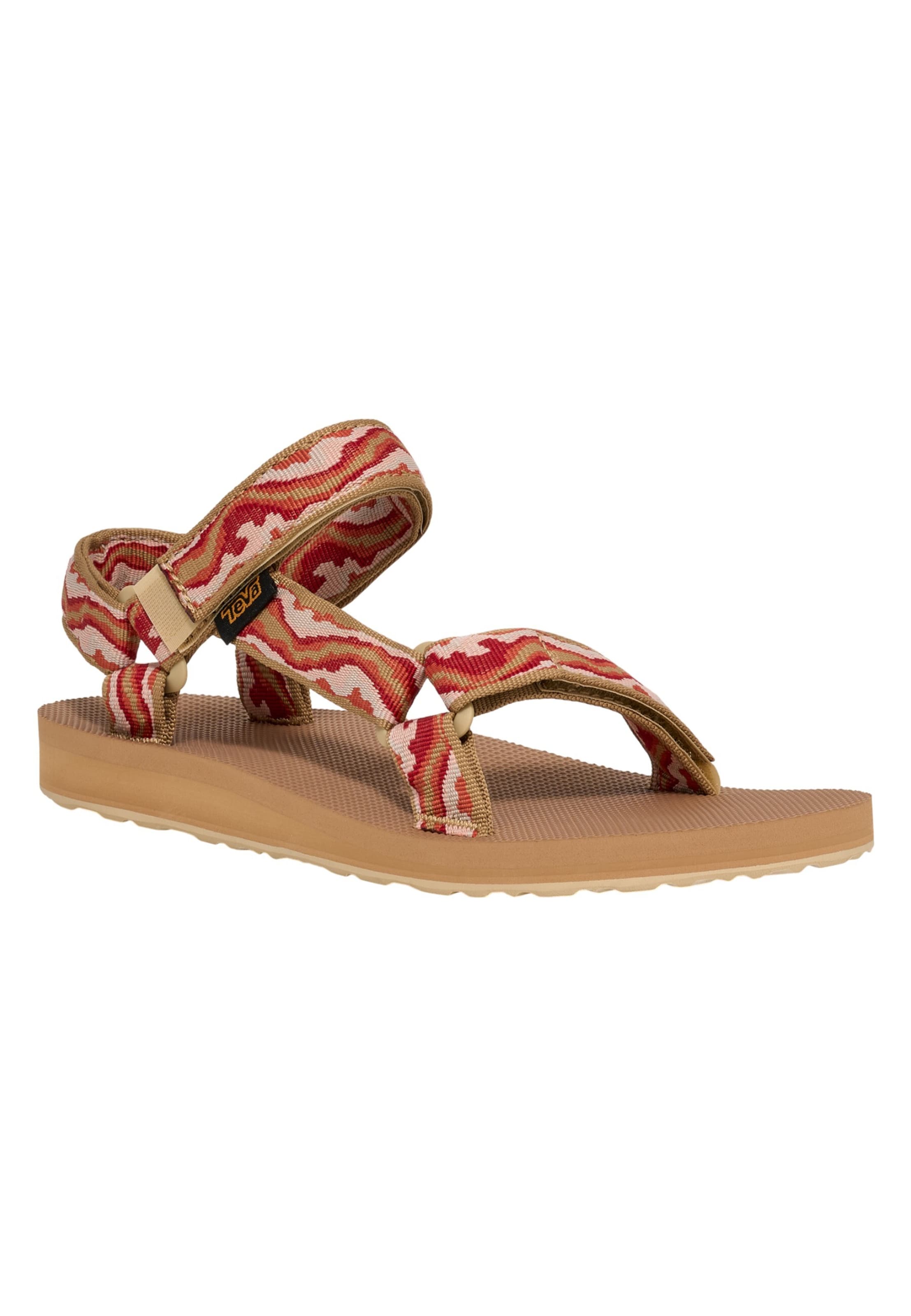 TEVA - Sandália em vermelho: frente