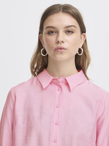 Chemisier 'WILMA' ICHI en rose