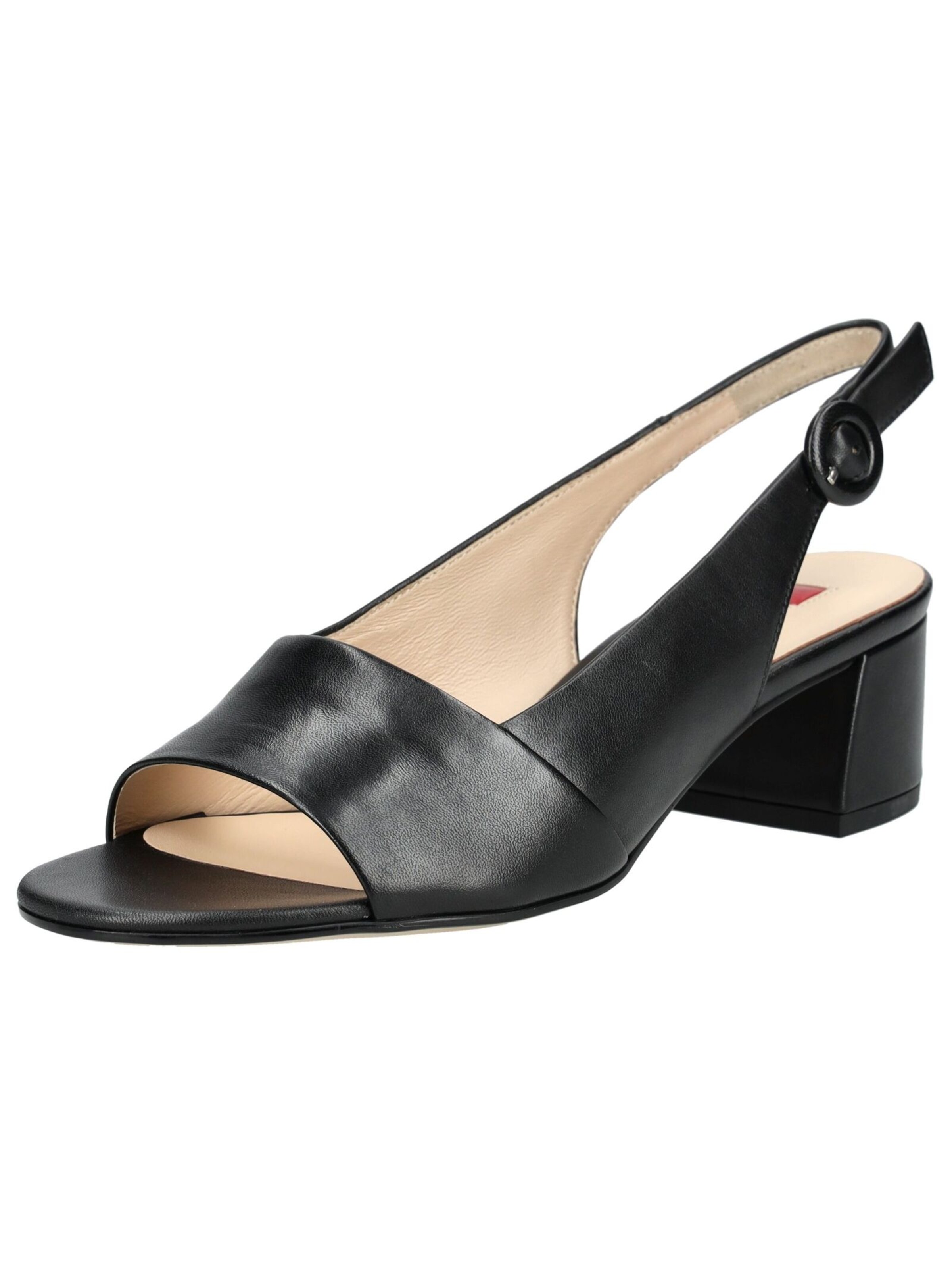 Sandales Högl en noir : devant