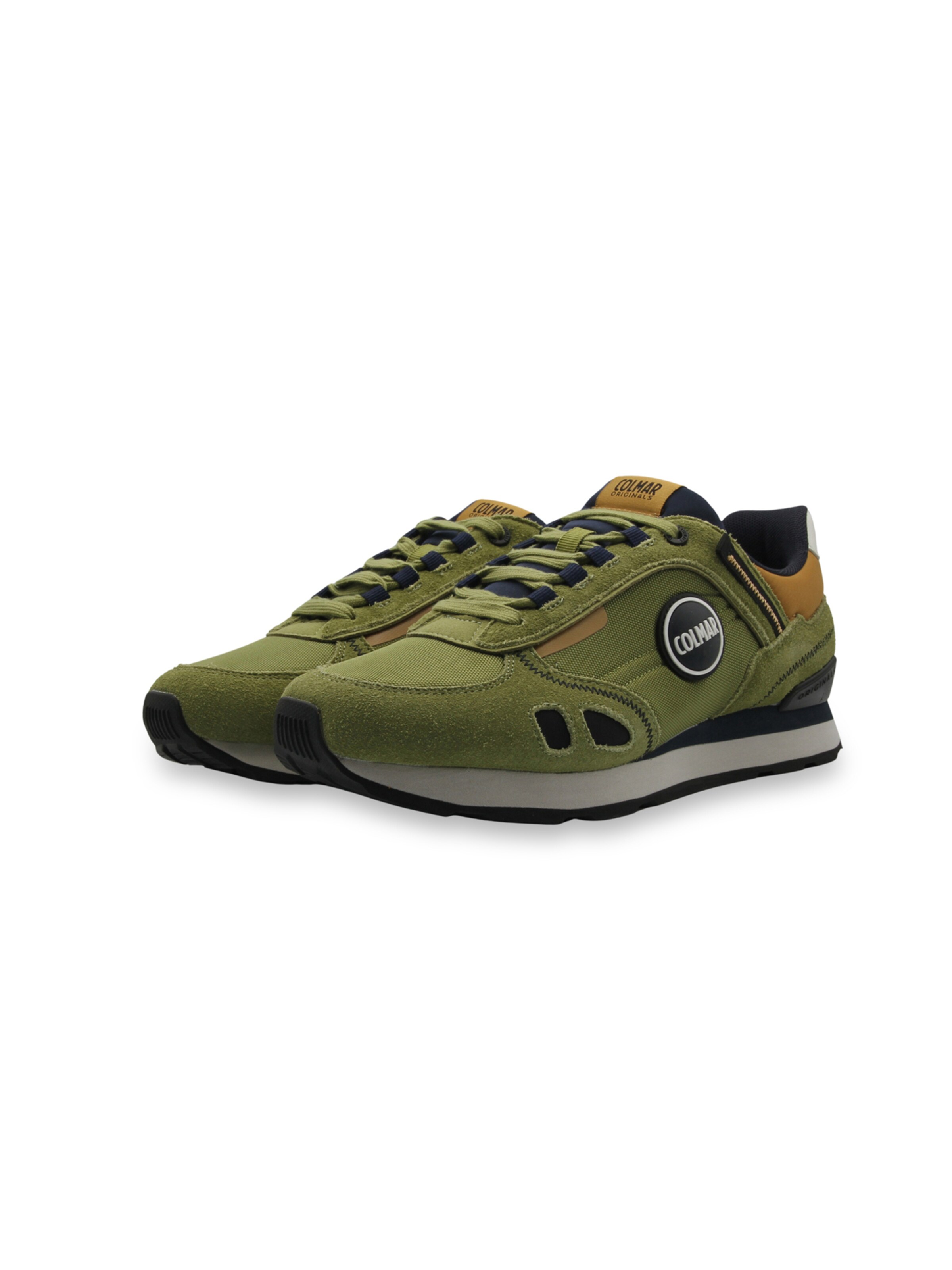 Colmar Platform trainers 'Travis Sport Colors' in Green: front