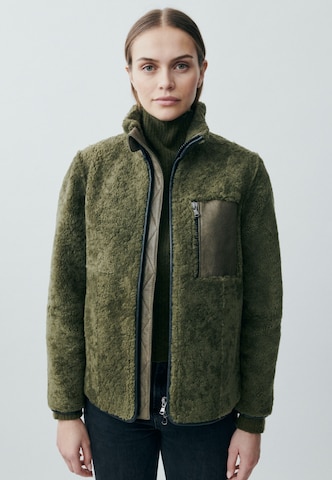 Werner Christ Outdoorjas 'Gia' in Groen: voorkant