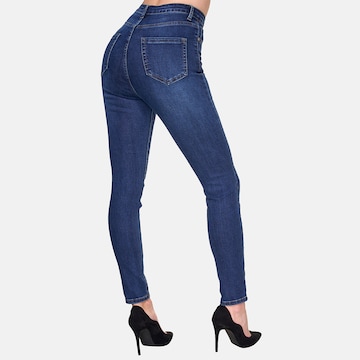 Skinny Jean Elara en bleu
