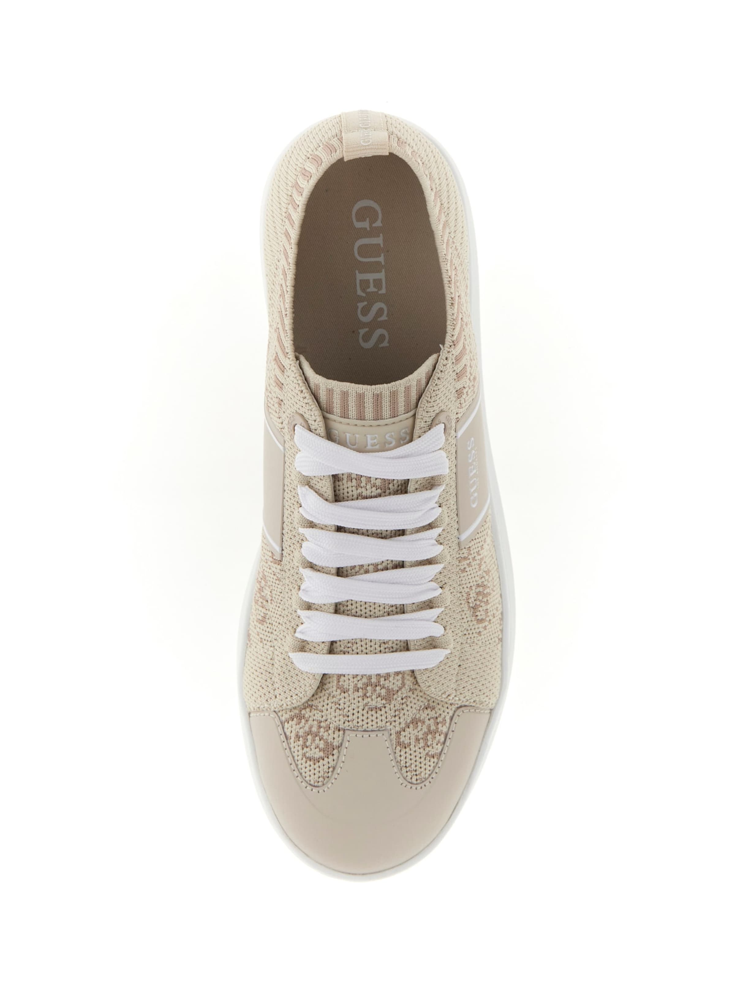 Sneaker bassa 'JRIXIE' di GUESS in beige