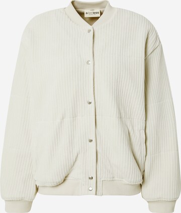 A LOT LESS Between-Season Jacket 'Birka' in White: front