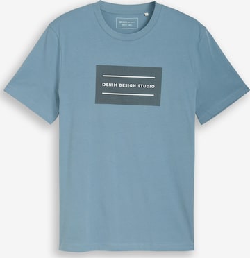 TOM TAILOR DENIM Shirt in Blue: front