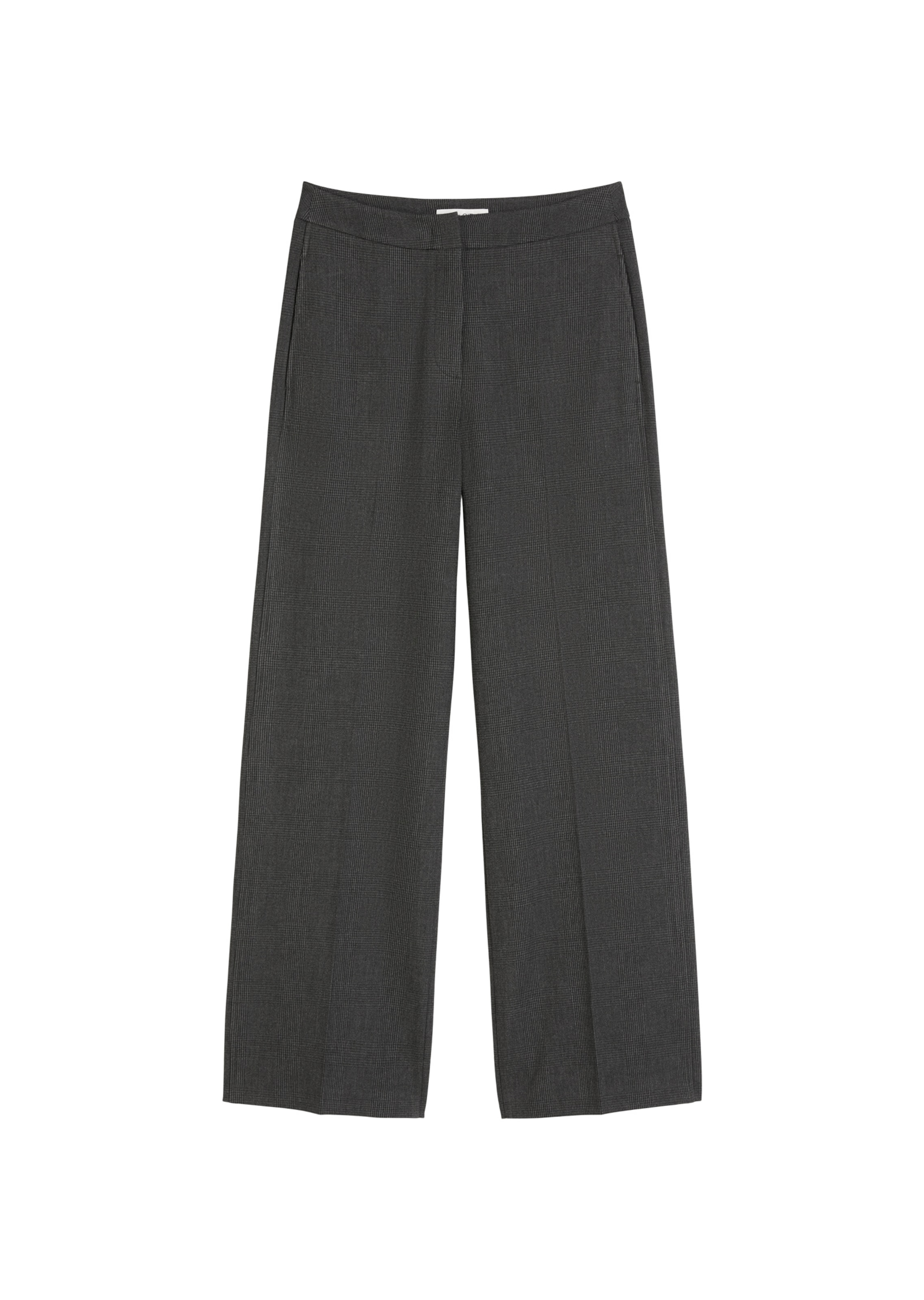 Marc O'PoloWide Leg/ Široke nogavice Hlače - siva boja: prednji dio