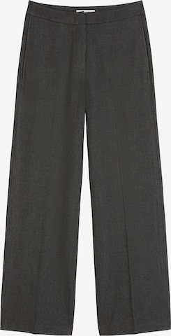 Marc O'PoloWide Leg/ Široke nogavice Hlače - siva boja: prednji dio