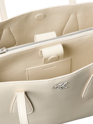 Regular Cabas Calvin Klein en beige