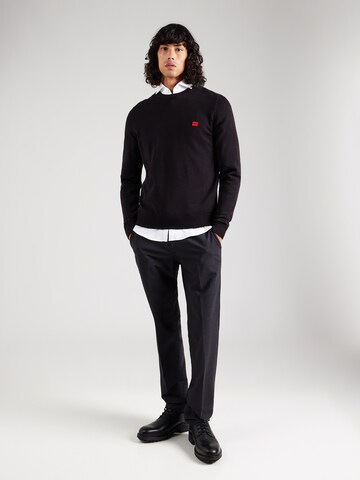 HUGO Pullover 'San Cassius' in Schwarz
