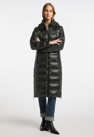 Frieda & Freddies NY Winter Coat 'Dalia 2' in Black: front
