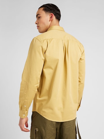 Carhartt WIP Regularny krój Koszula biznesowa 'Madison' w kolorze brązowy