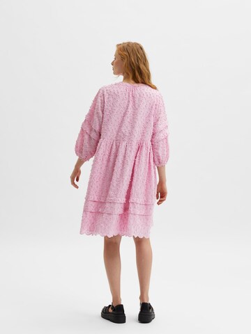 SELECTED FEMME Kleid 'Minja' in Pink