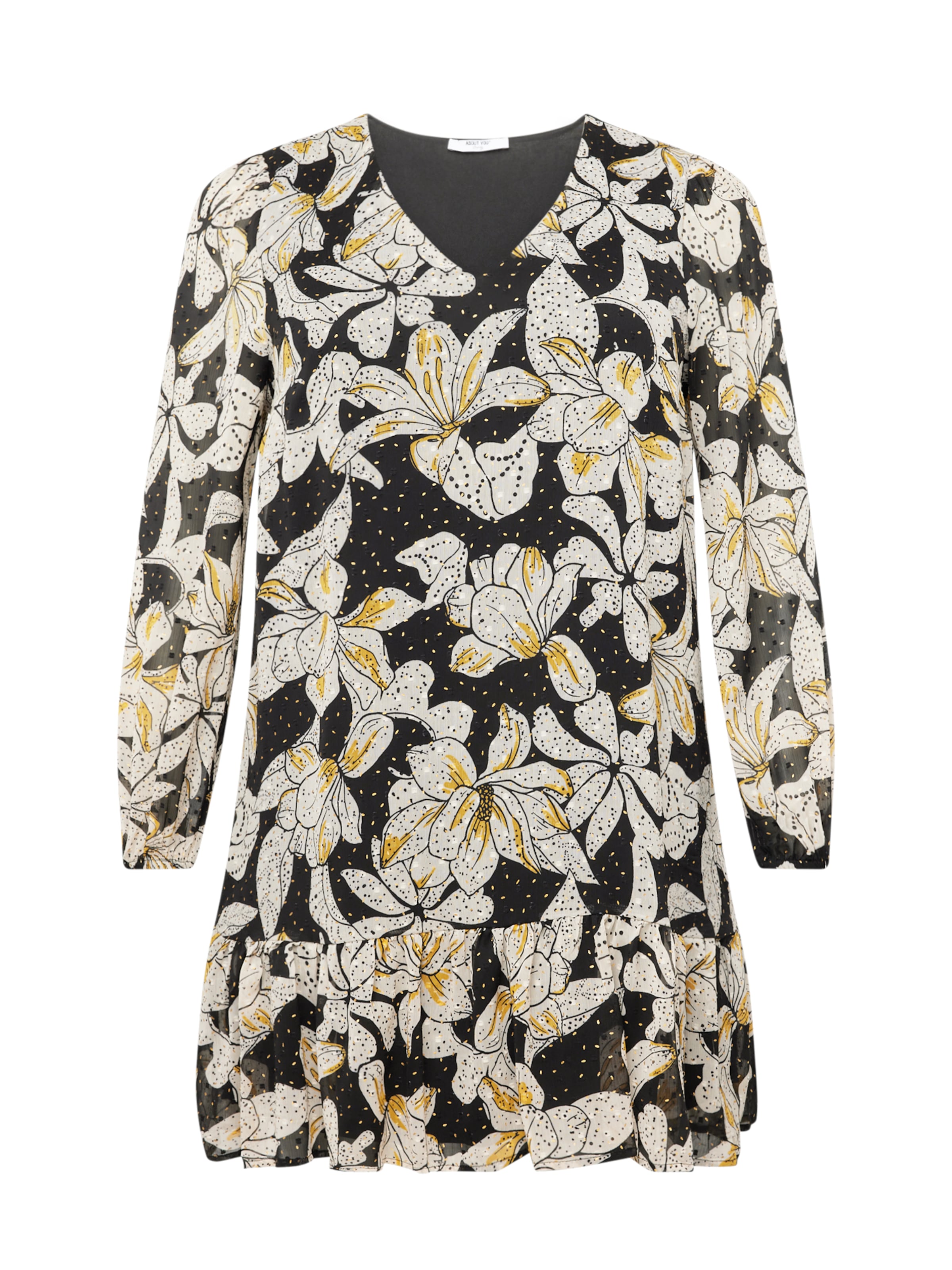 ABOUT YOU Curvy - Vestido &#x27;Mala&#x27; en blanco: frente