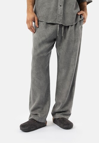 Elias Rumelis Loose fit Pants 'Damian' in Black: front