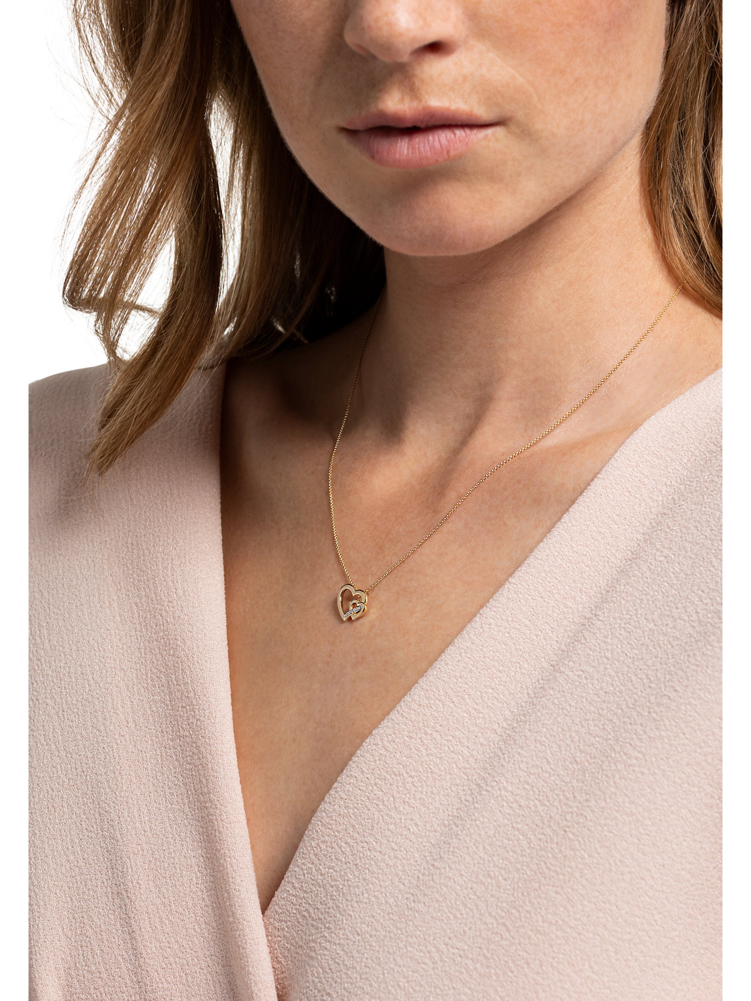 CHRIST Necklace in Yellow: front